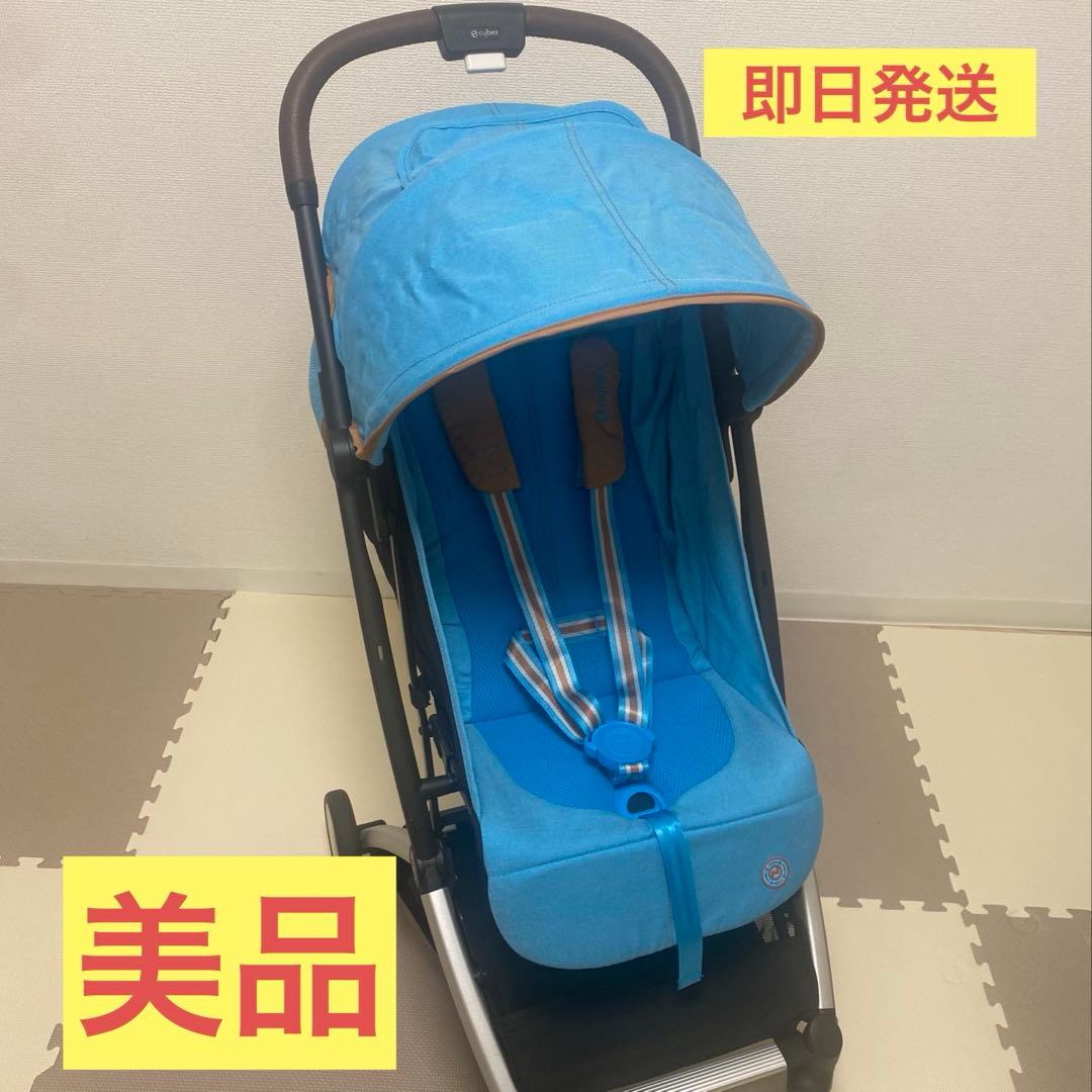ベビーカー　サイベックス　オルフェオ　ブルー　美品