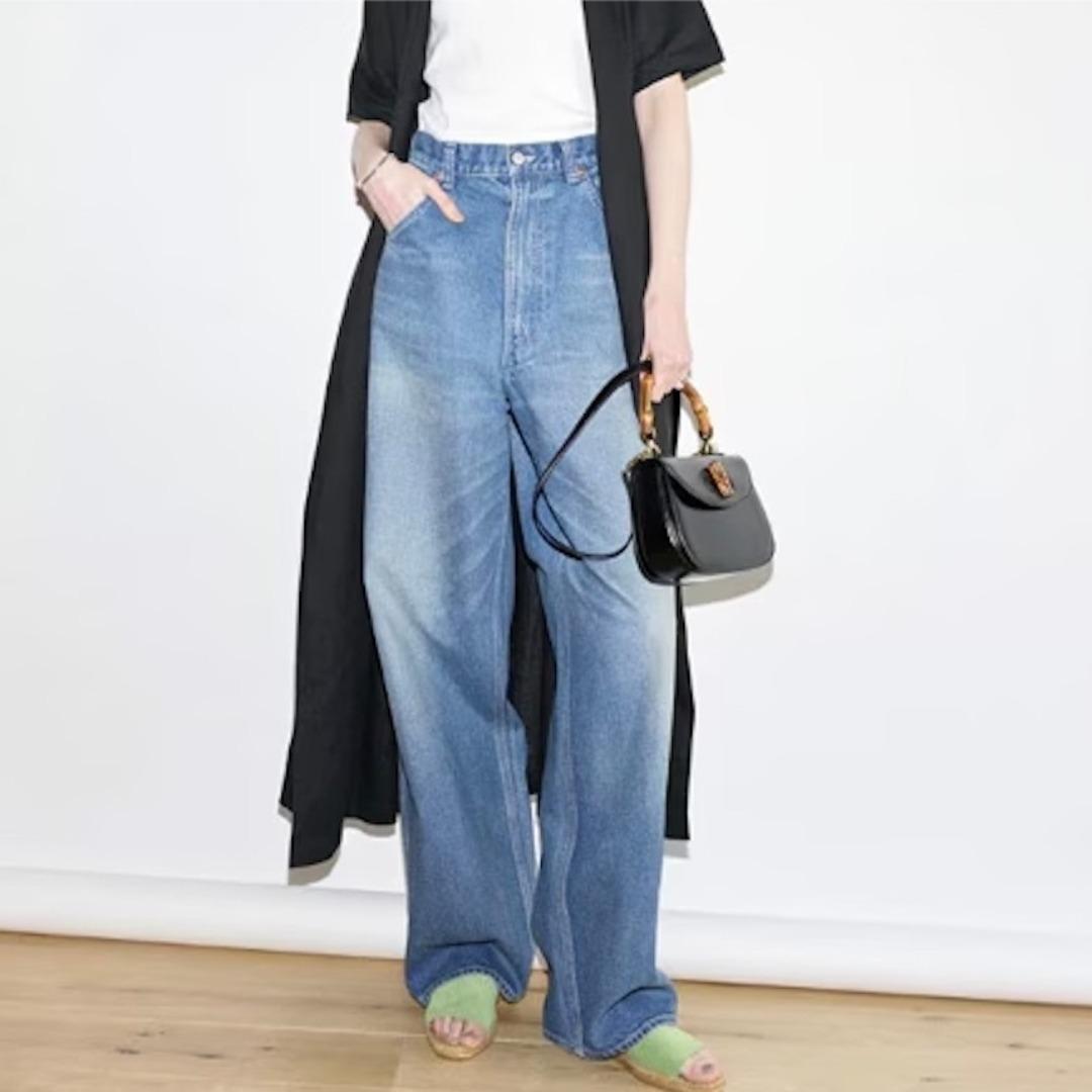 THE SHINZONE TOOL DENIM PANTS ブルー サイズ36