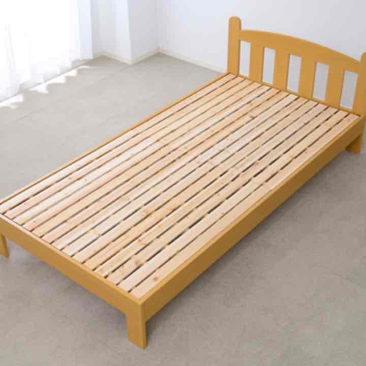 ☆定価38664円☆CROSS　シングルベッド　DBR/NA