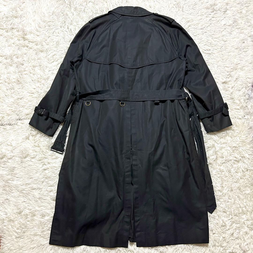 【最終値下】バーバリーロンドン ライナー ノバチェック トレンチコート ネイビー