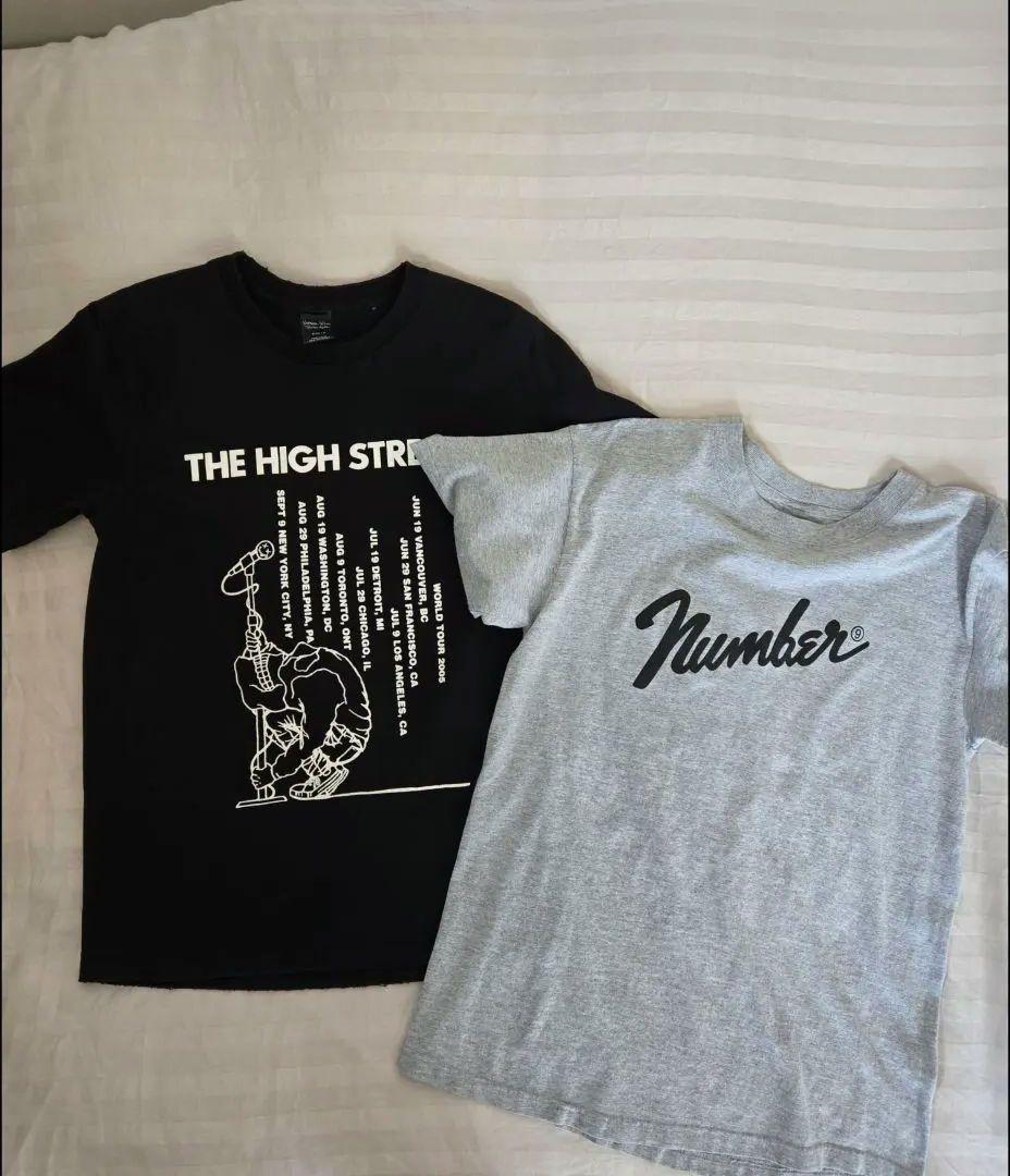 ナンバーナイン⭐ハイスト期TとフェンダーTシャツ2枚セット⭐ソロイスト宮下期