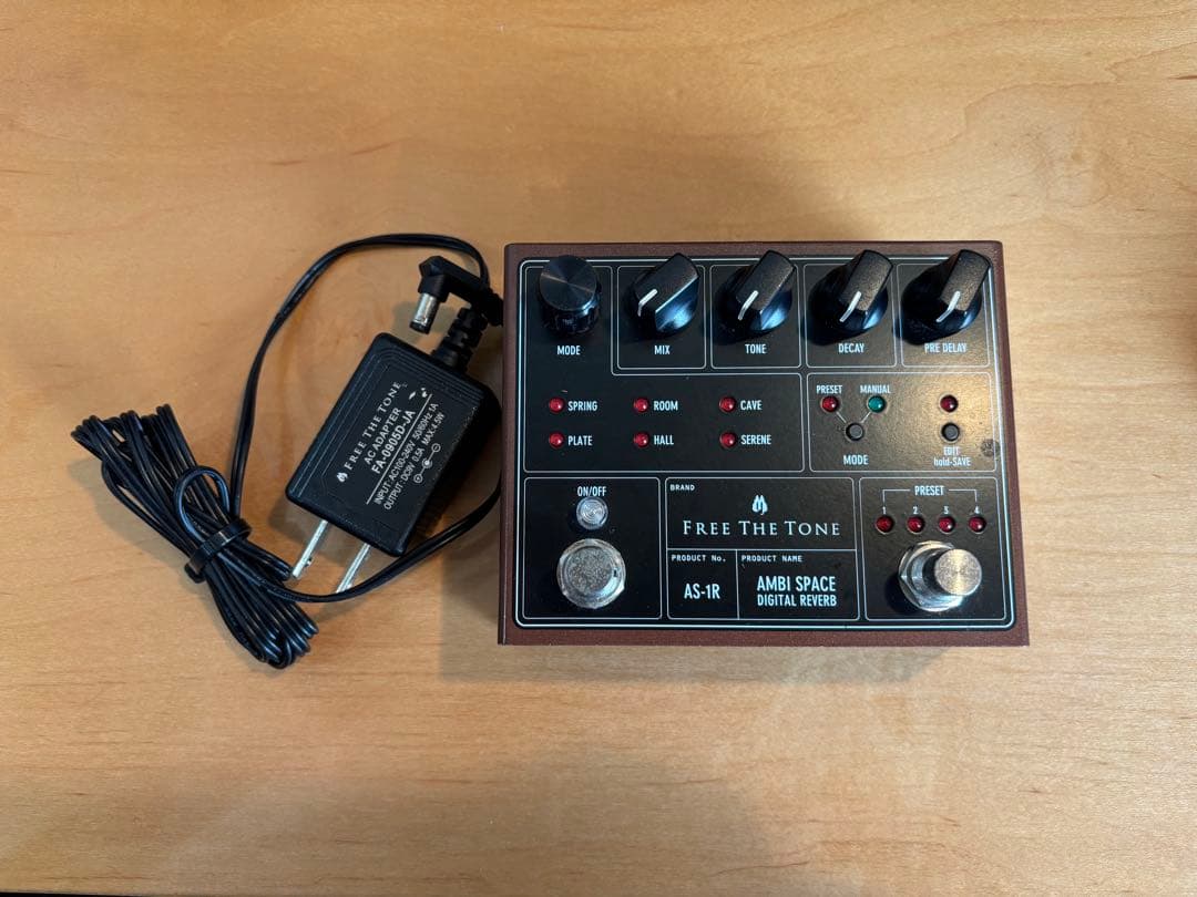 FREE THE TONE AS-R デジタルリバーブ
