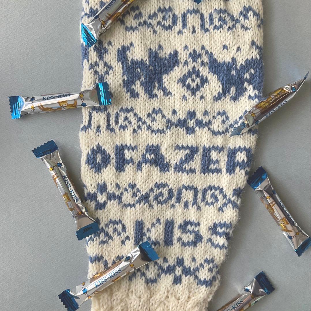 Fazer X Novita ウールソックス ♡ 手編み靴下