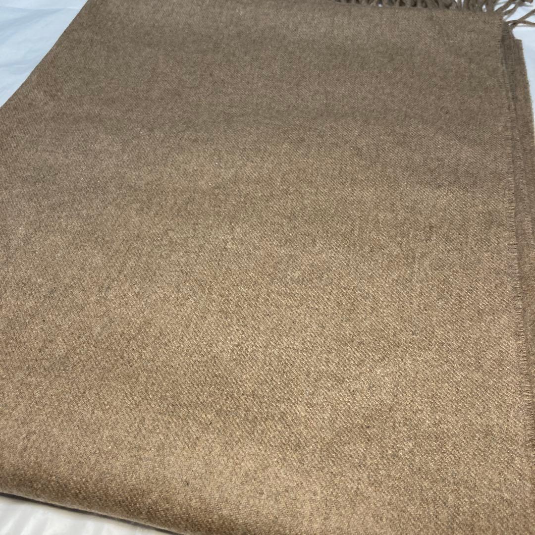 極美品 ジョンストンズ カシミヤ100％ 大判ストール オッター 国内正規品