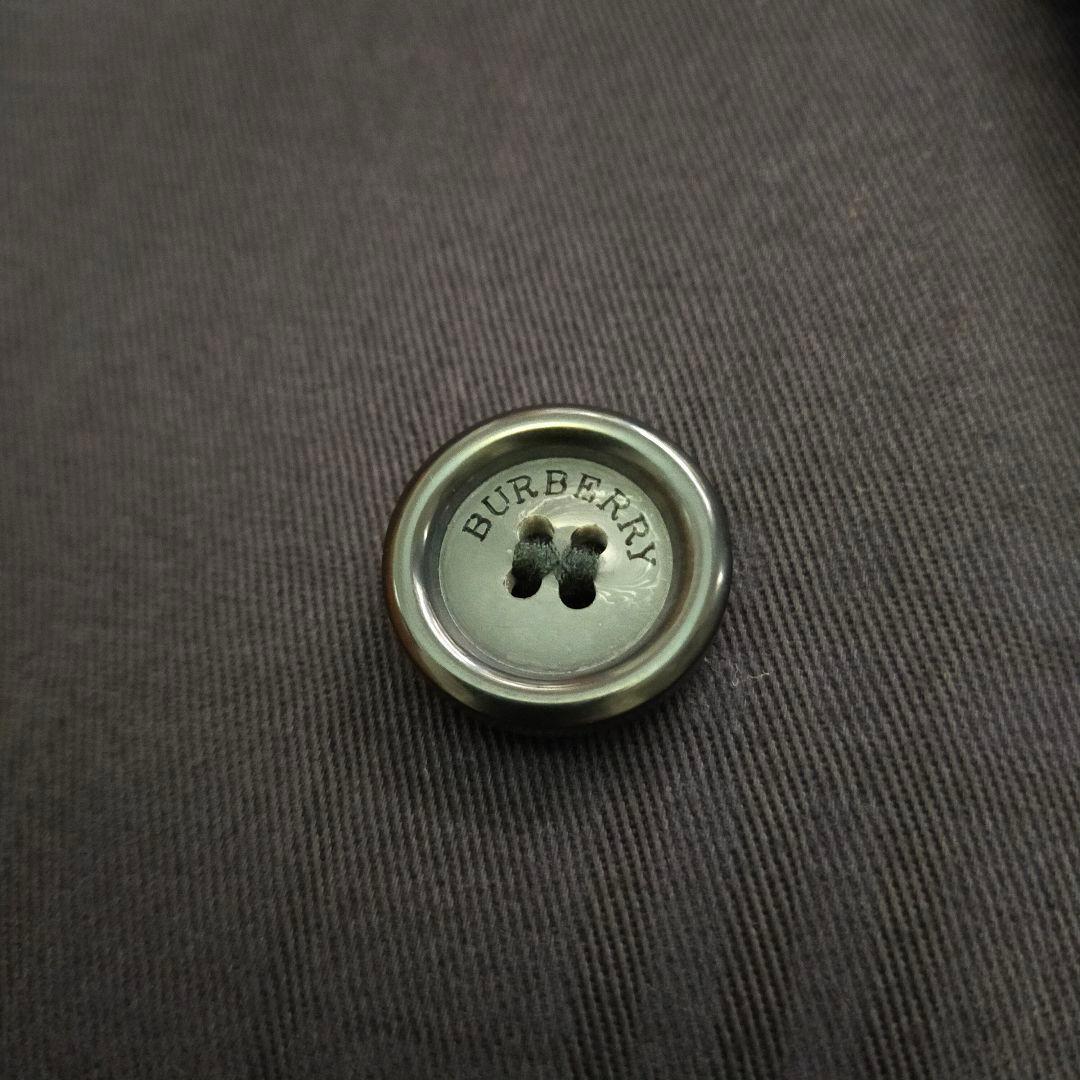 美品　英国製　BURBERRY 　チェック柄　ロングステンカラーコート