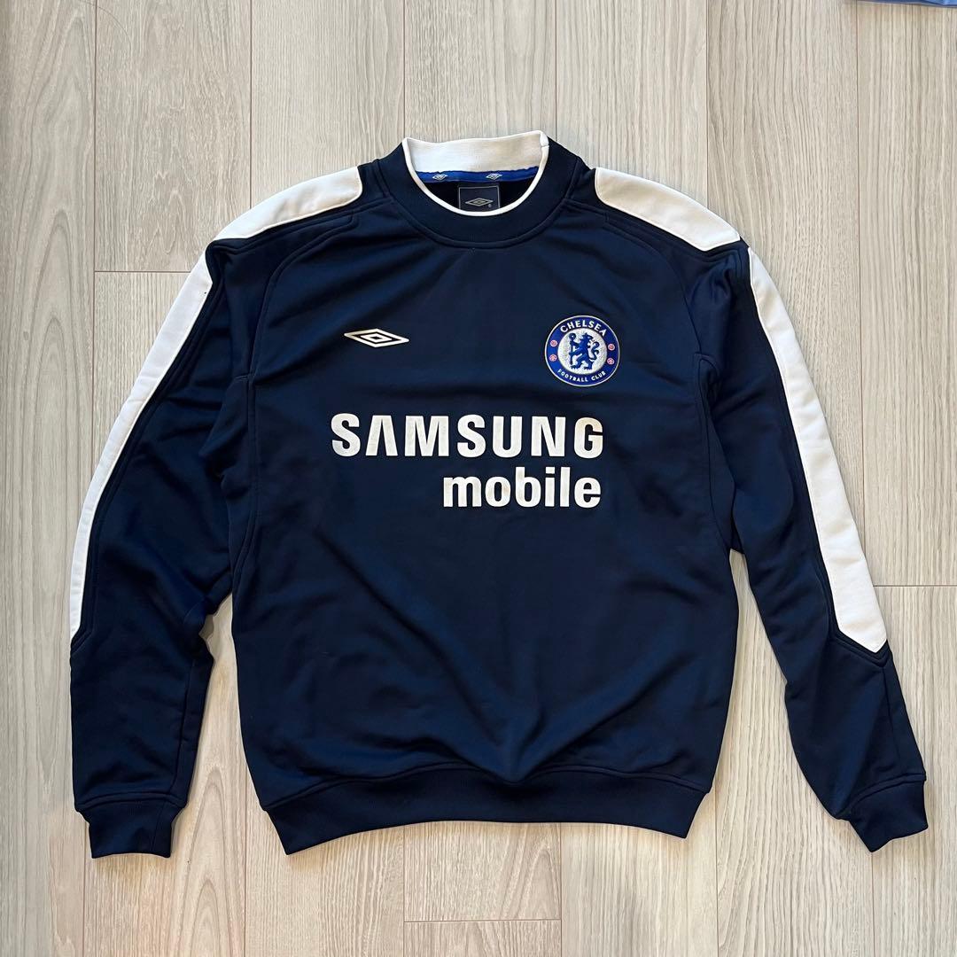 UMBRO チェルシー スウェット トレーナー ゲームシャツ ジャージ Mサイズ