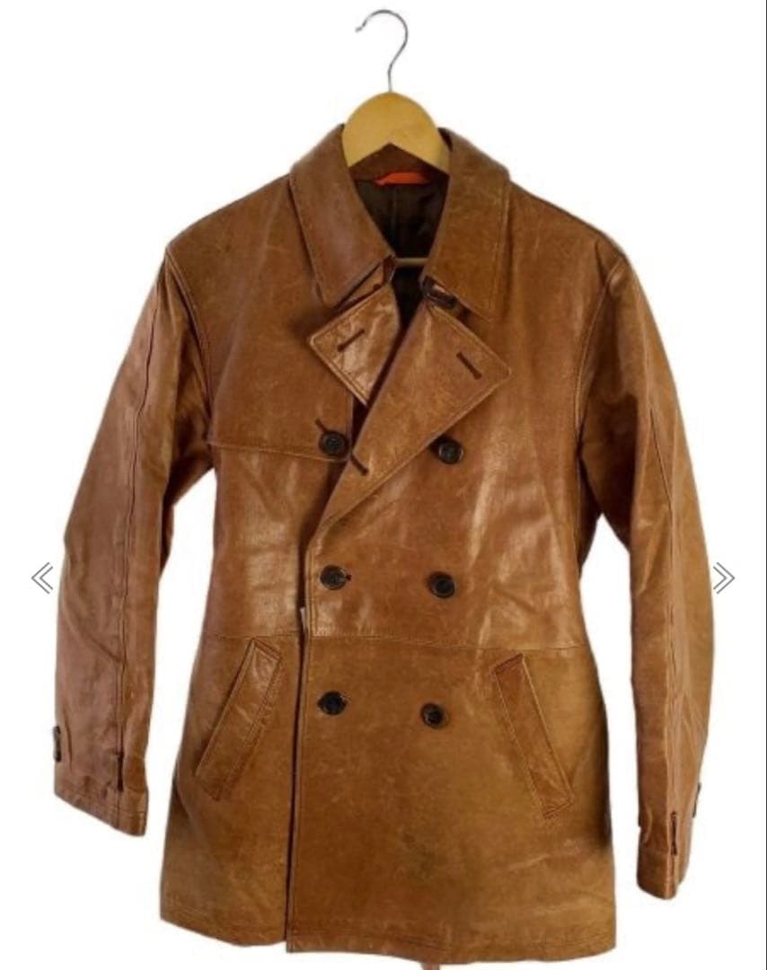 Paul Smith　レザージャケット　トレンチコート　ラムレザー　Mサイズ