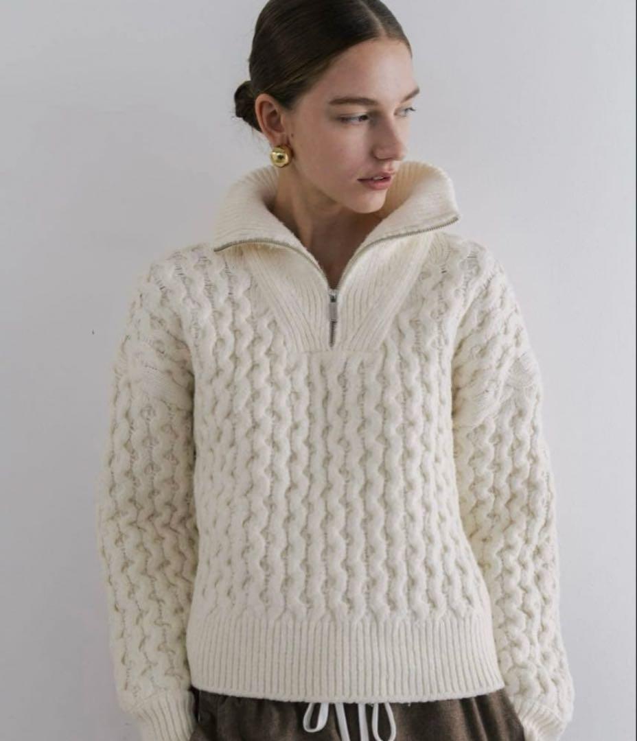 トップス The Toe Schilder Zip Knit