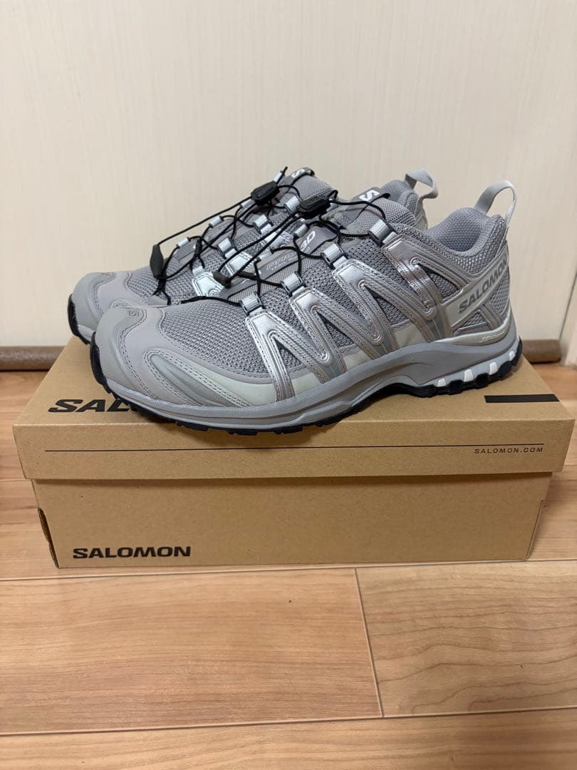 SALOMON XA PRO 3D スニーカー 27.5 シルバーグレー