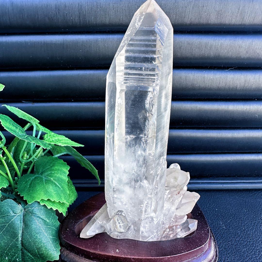 希少高透明度❗️マニカラン産レインボー☆ヒマラヤ水晶クラスター強いパワーA1443