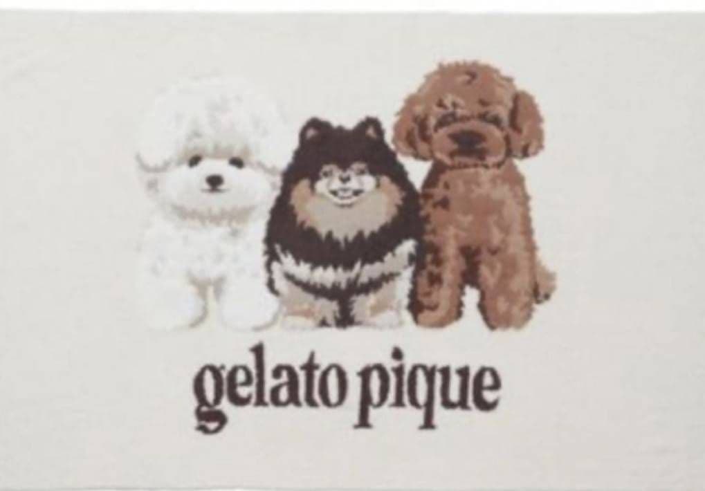 gelato pique　 犬　ブランケット