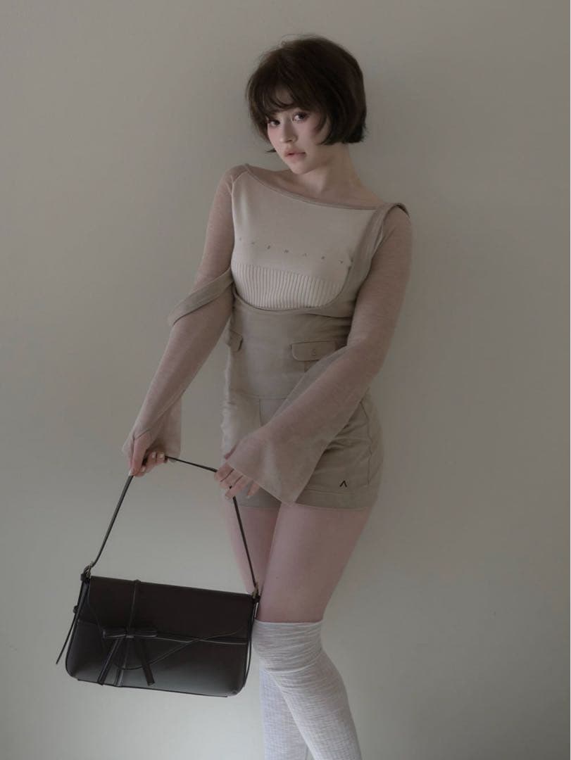 サロペット・オーバーオール・オールインワン Andmary Cameron salopette beige