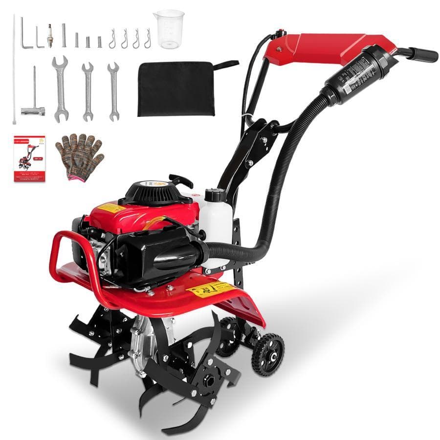 エンジン式耕運機排気量55cc 耕幅：38cm 耕深：10-25cm