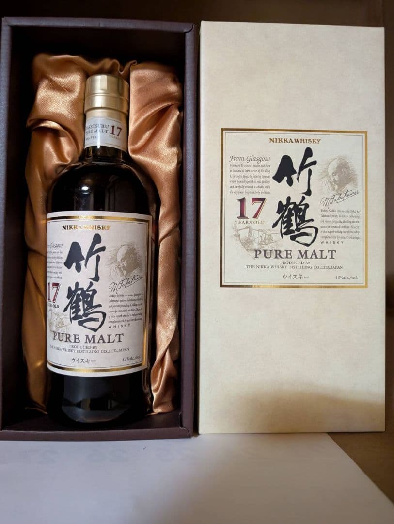 NIKKA WHISKY ニッカウイスキー 竹鶴 17年 Pure Malt