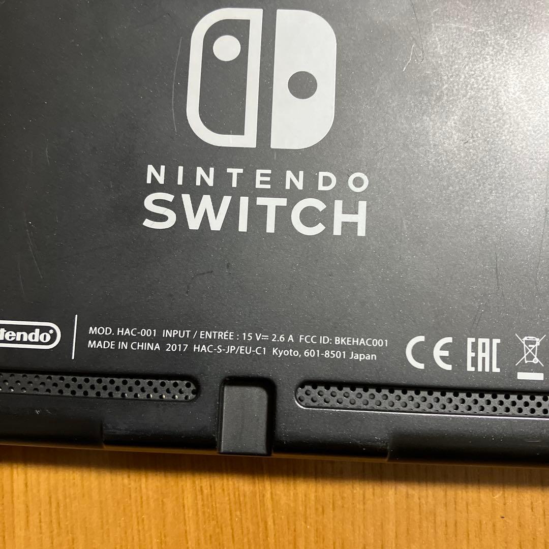 【美品】Nintendo Switch 本体 初期型 未対策機