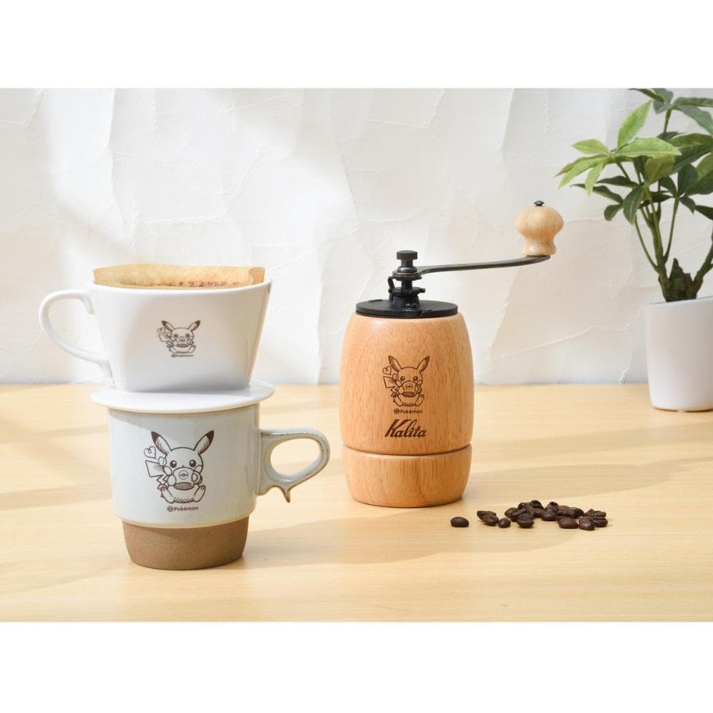 Kalita ポケモン コーヒーミル、ドリッパー と波佐見焼スタックマグセット