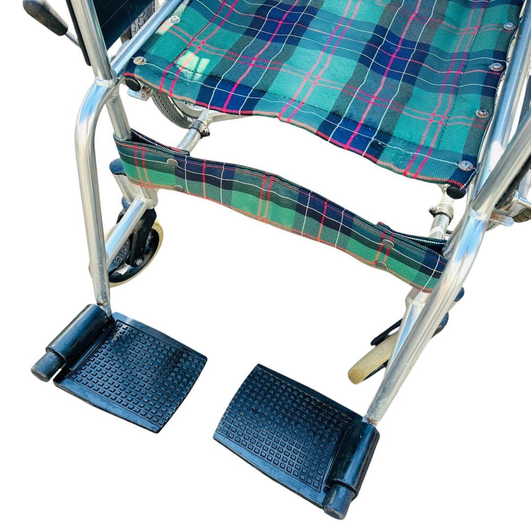 松永製作所　AR-201B 車椅子　グリーン