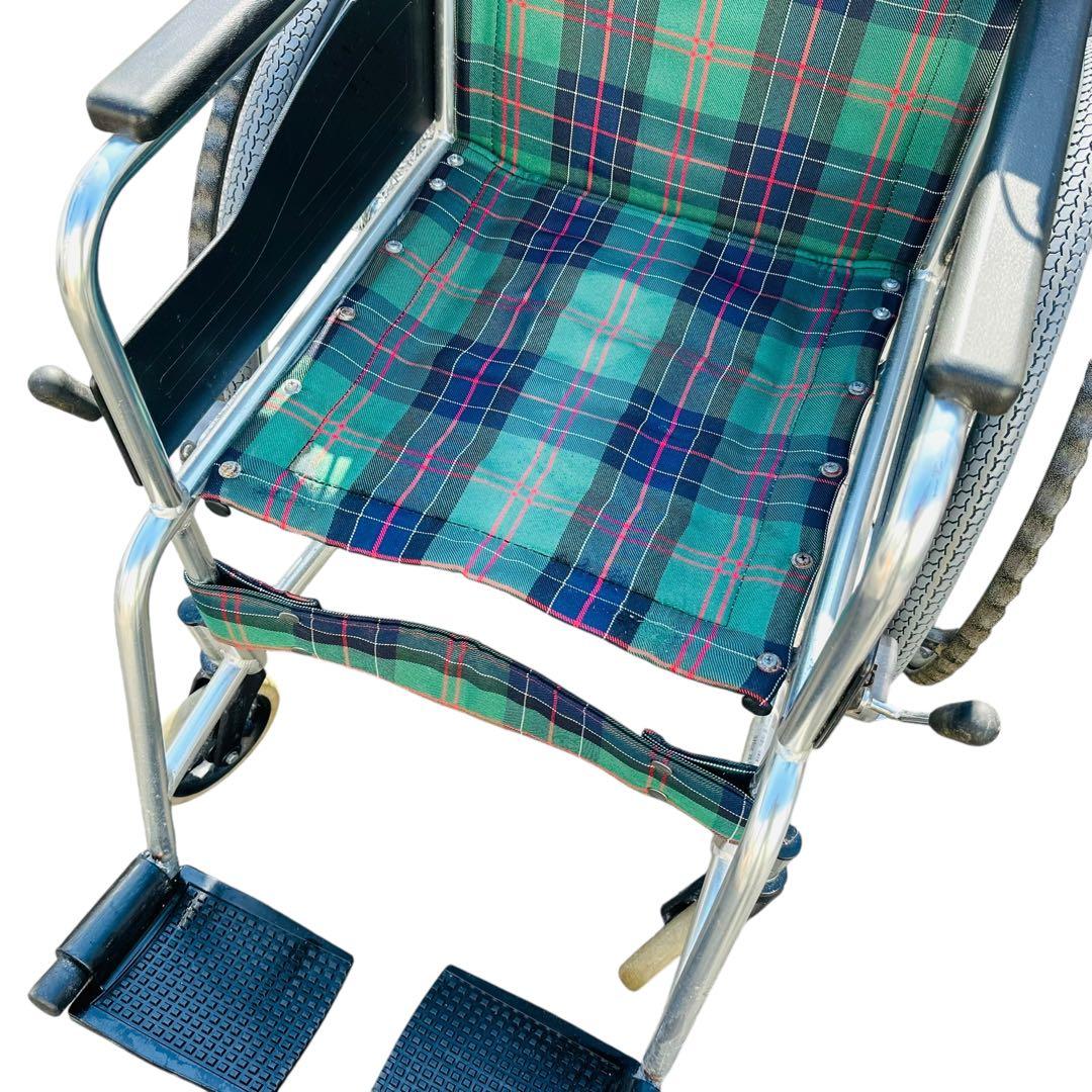 松永製作所　AR-201B 車椅子　グリーン