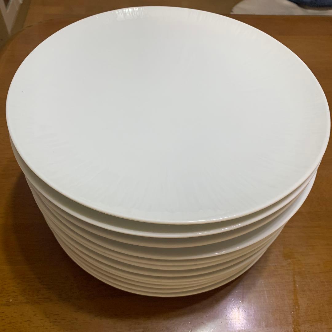 丸型白皿 27cm (12枚セット)