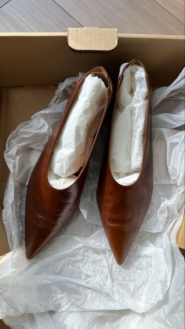 未使用品 ＜ OE＞CRACK PUMPS roku 6 38