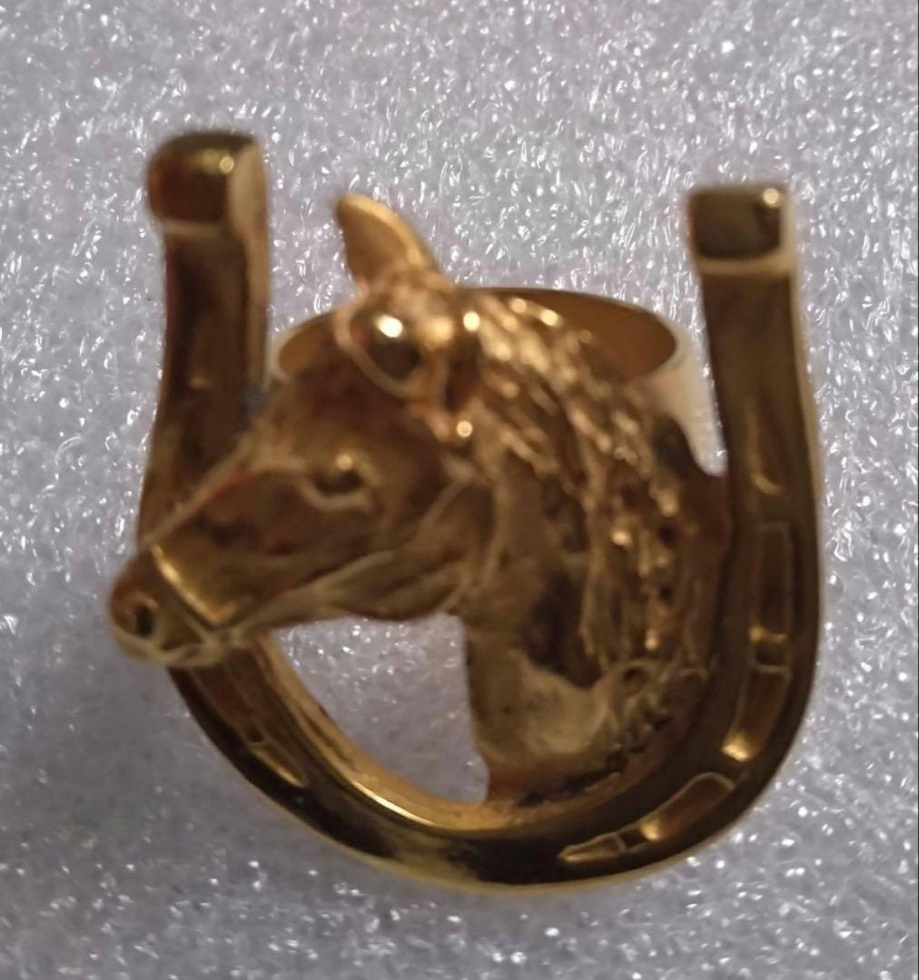 アンティーク　馬　リング