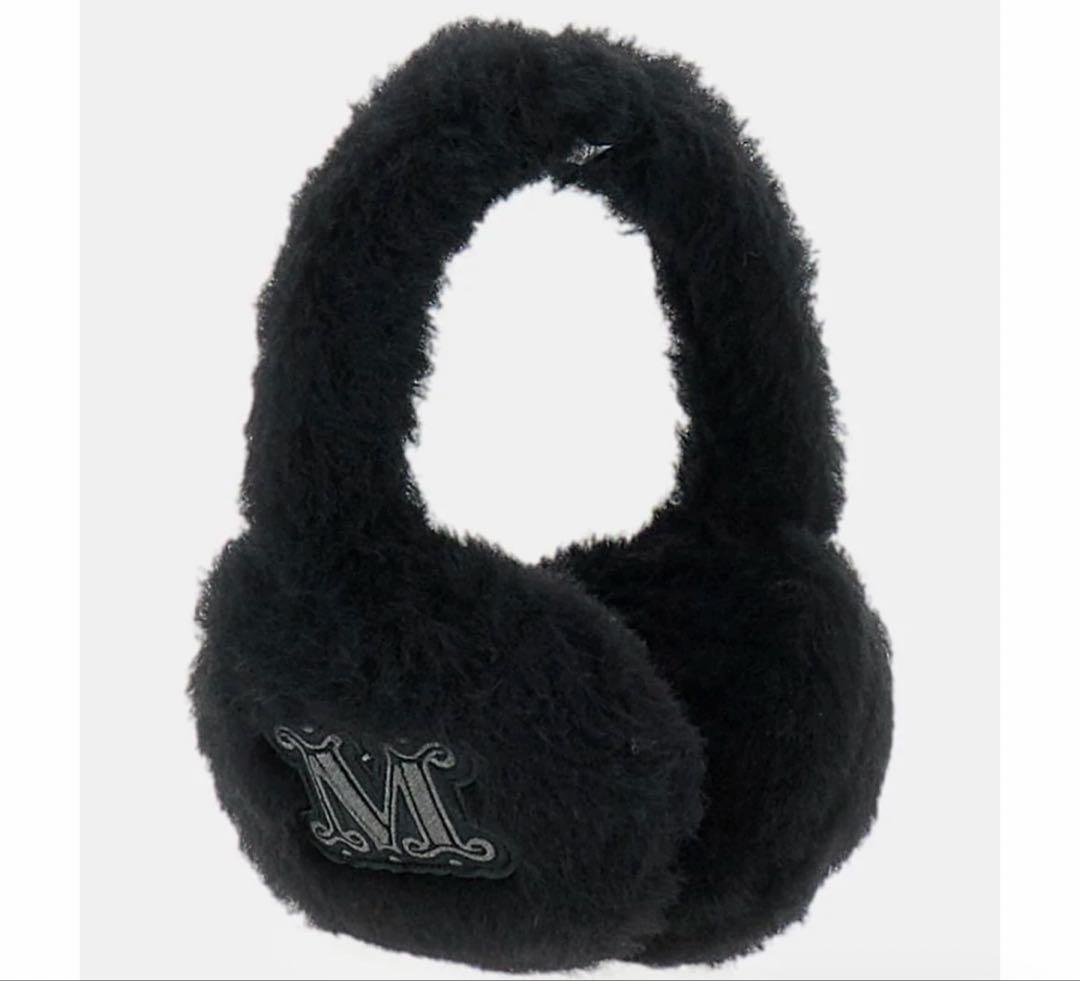 完売品Max Mara テディベア イヤーマフ 黒