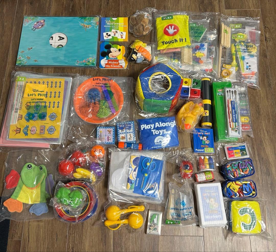 DWEディズニー英語システム　プレイアロングセット