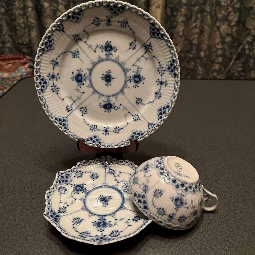 ティーカップ＆お皿(ロイヤルコペンハーゲン))