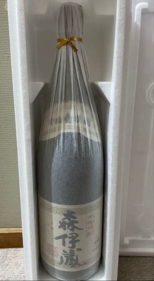 森伊蔵　1800ml 一升瓶　7月到着分　お酒呑めないのでお譲りいたします。