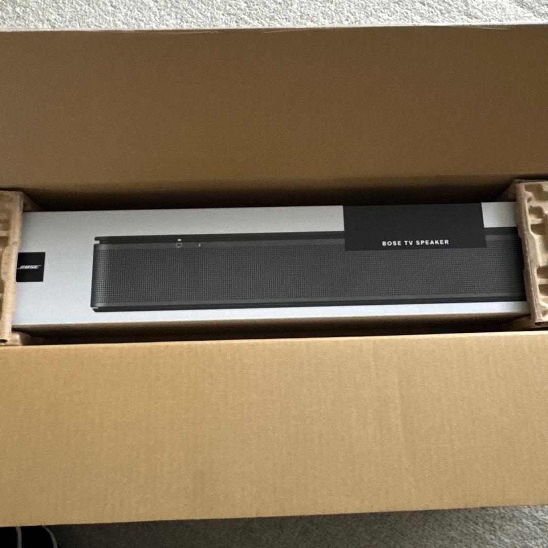 【新品未開封】BOSE TV Speaker サウンドバー Bluetooth