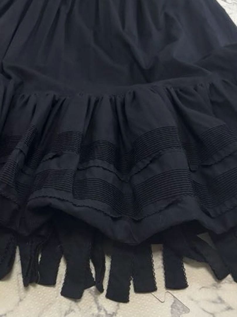 ☆未使用ワンダフルワールド黒 バルーンスカートセット