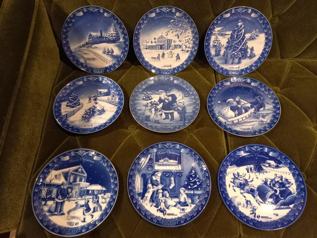全17枚 ばら売り不可 ケンタッキー クリスマスプレート