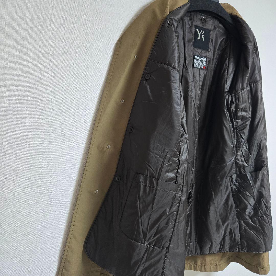 m*l様 美品 Y's ヨウジヤマモト　ロングトレンチコート