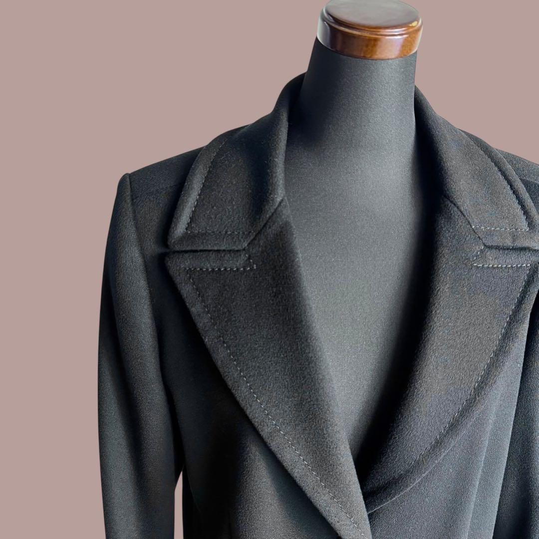 GUCCI ブラック チェスターコート イタリア製 IT44