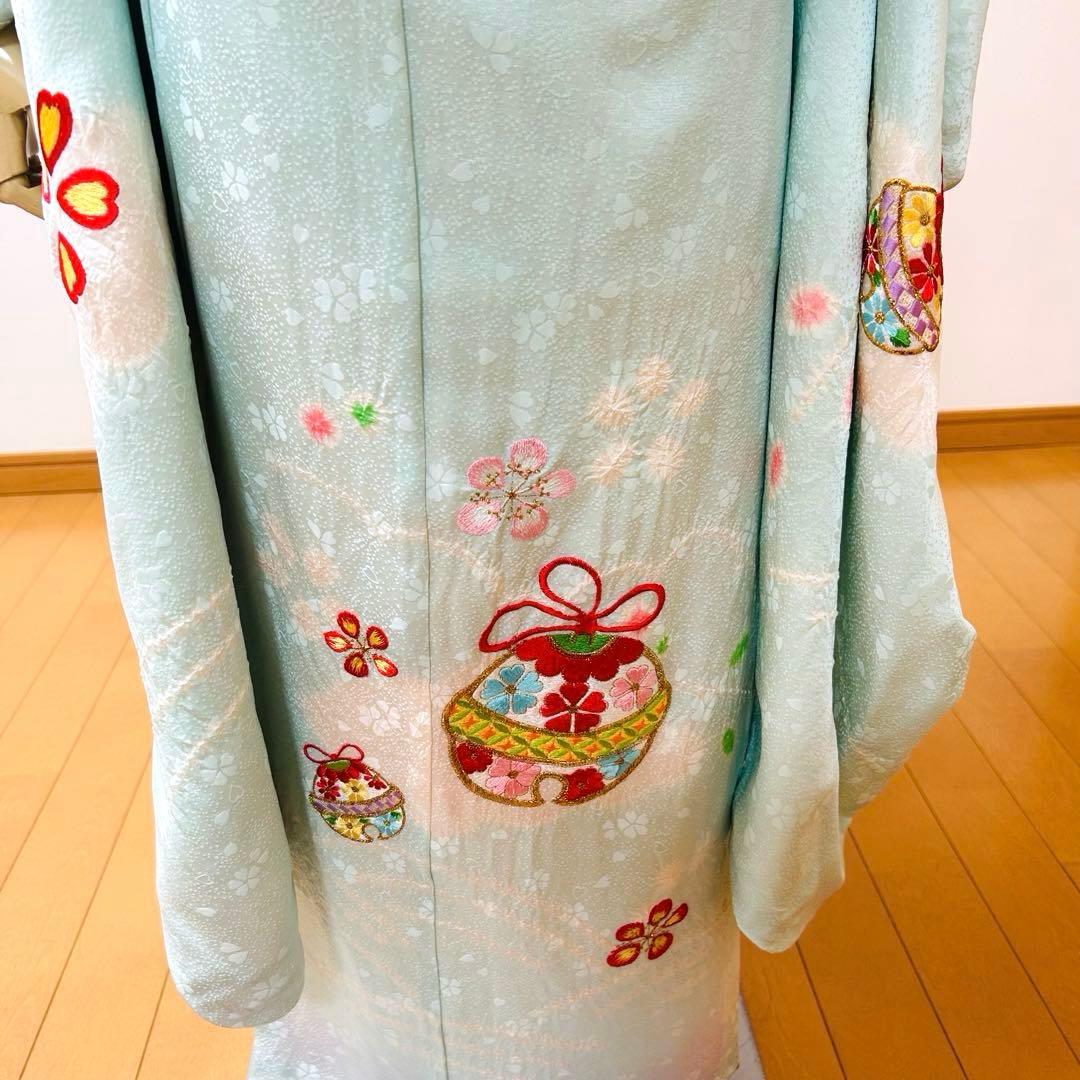 専用No.121 七五三　7歳 正絹着物フルセット　　高島屋　　訳あり