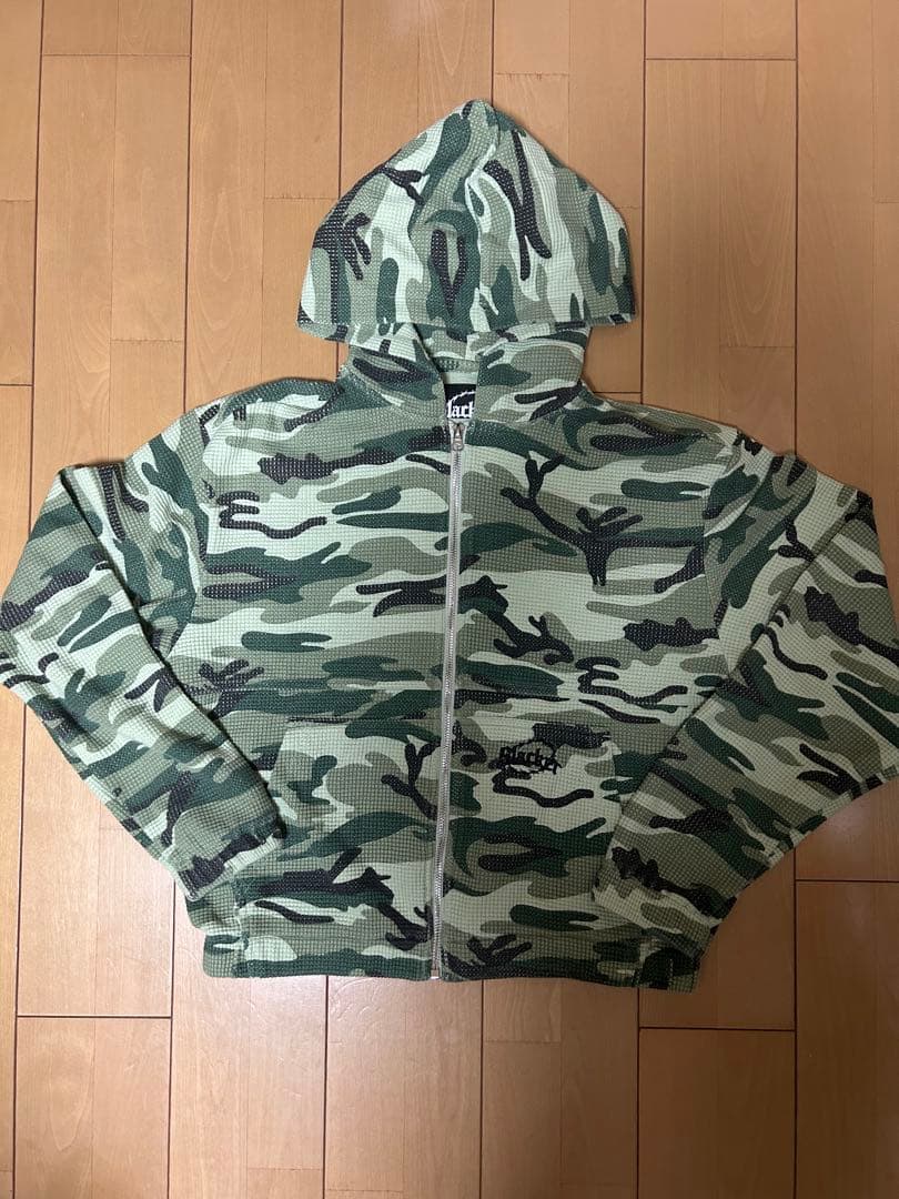 slacker 迷彩ジップフーディー