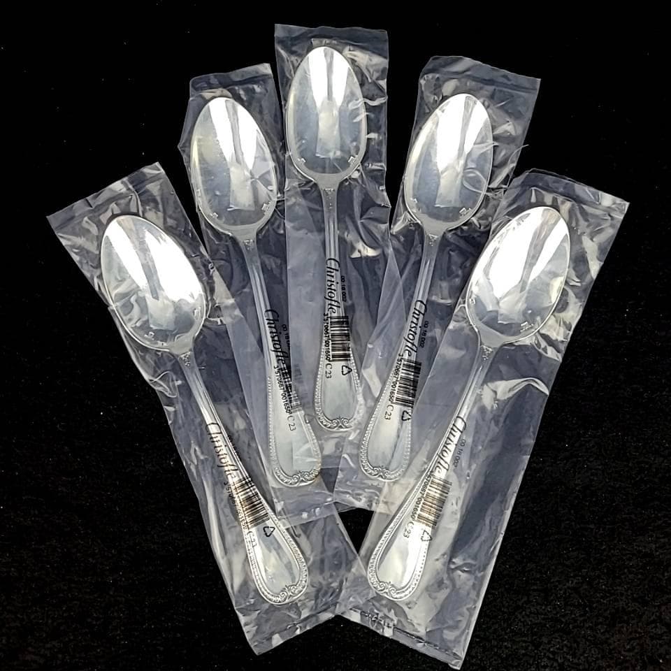 ♪未使用♪クリストフル　CHRISTOFLE　マルメゾン　テーブルスプーン　5本