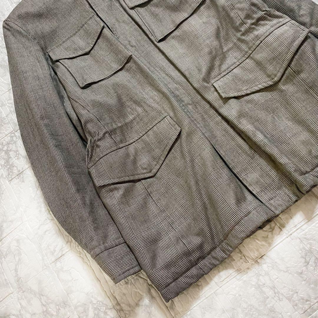 sentinel ロロピアーナ　グレンチェック　ジャケット　SUPER120