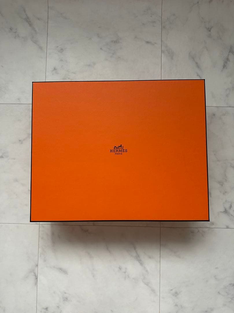 HERMES オレンジ ボックス 空箱　ケリー25