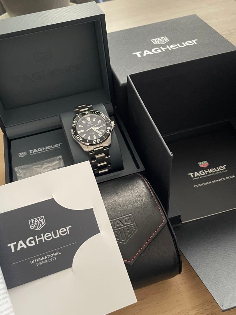 【超美品】入手困難 タグホイヤー アクアレーサー クオーツ 正規品