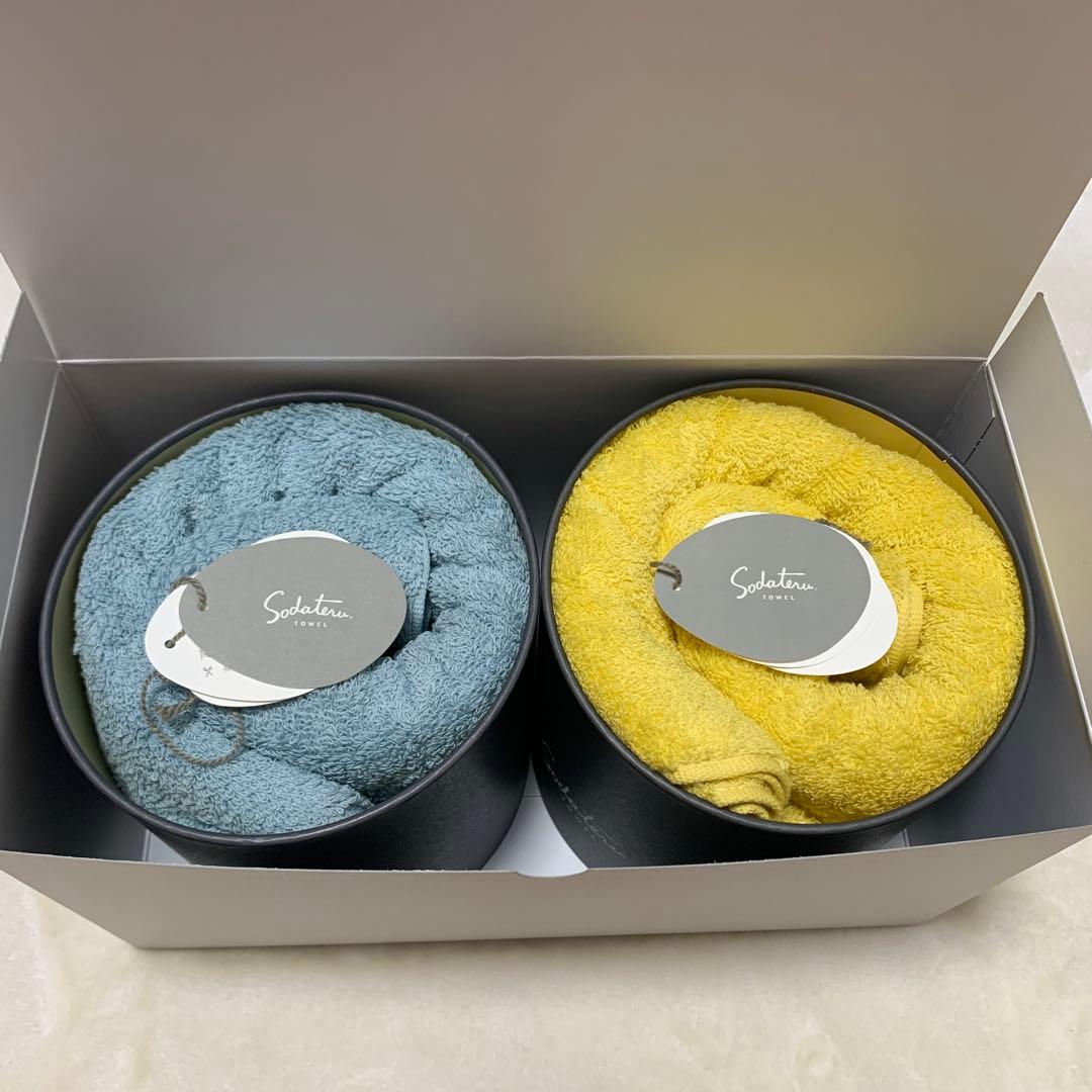 【新品未使用】育てるタオルfeelバスタオル　2枚