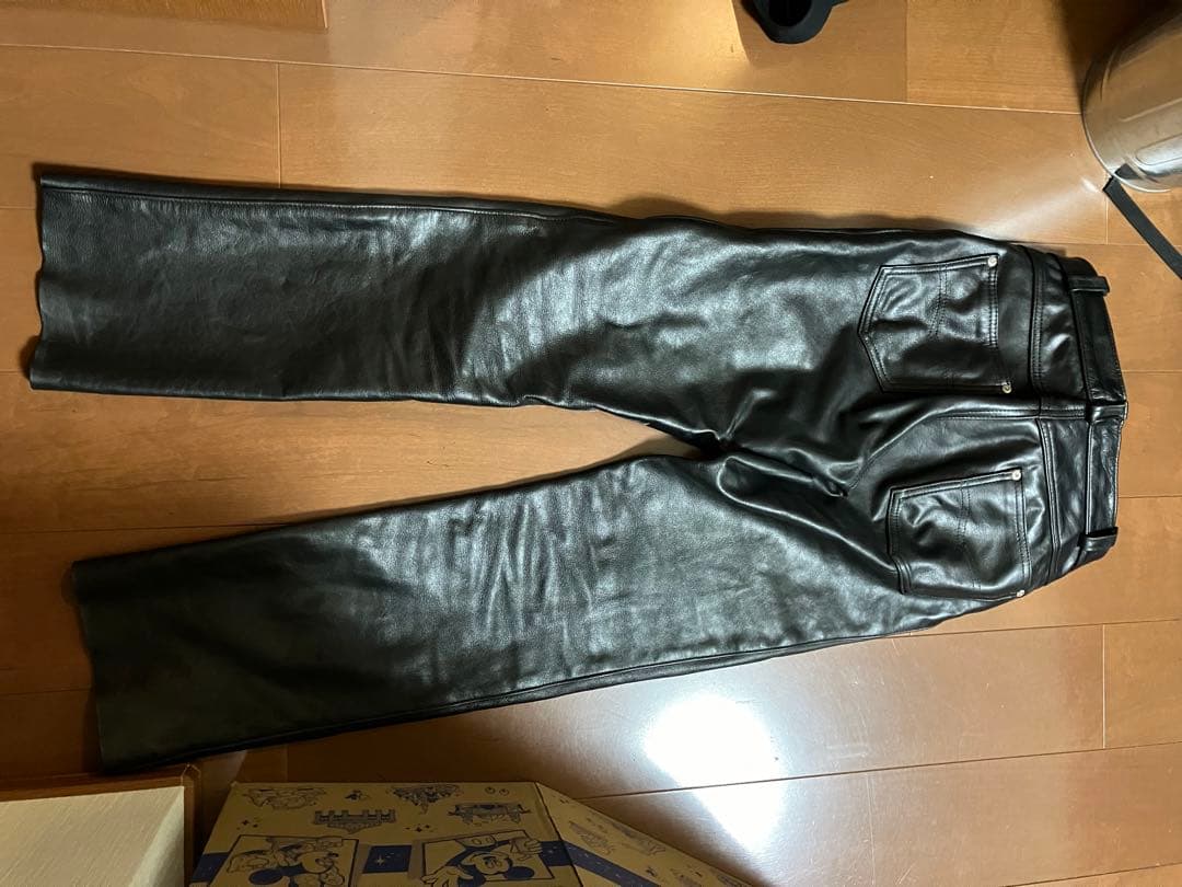Schott ショット　レザーパンツ　W28インチ