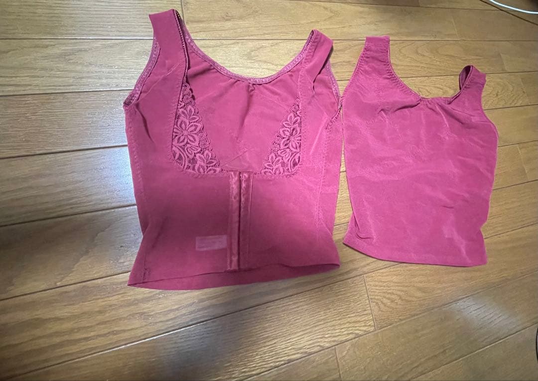 専用　エルローズ光電子ショートボディーサポーター　ロゼカラー　65