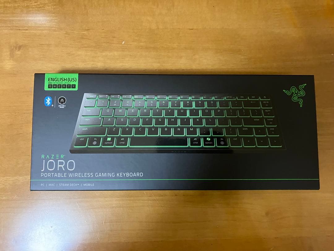 Razer joro ポータブルワイヤレスキーボード