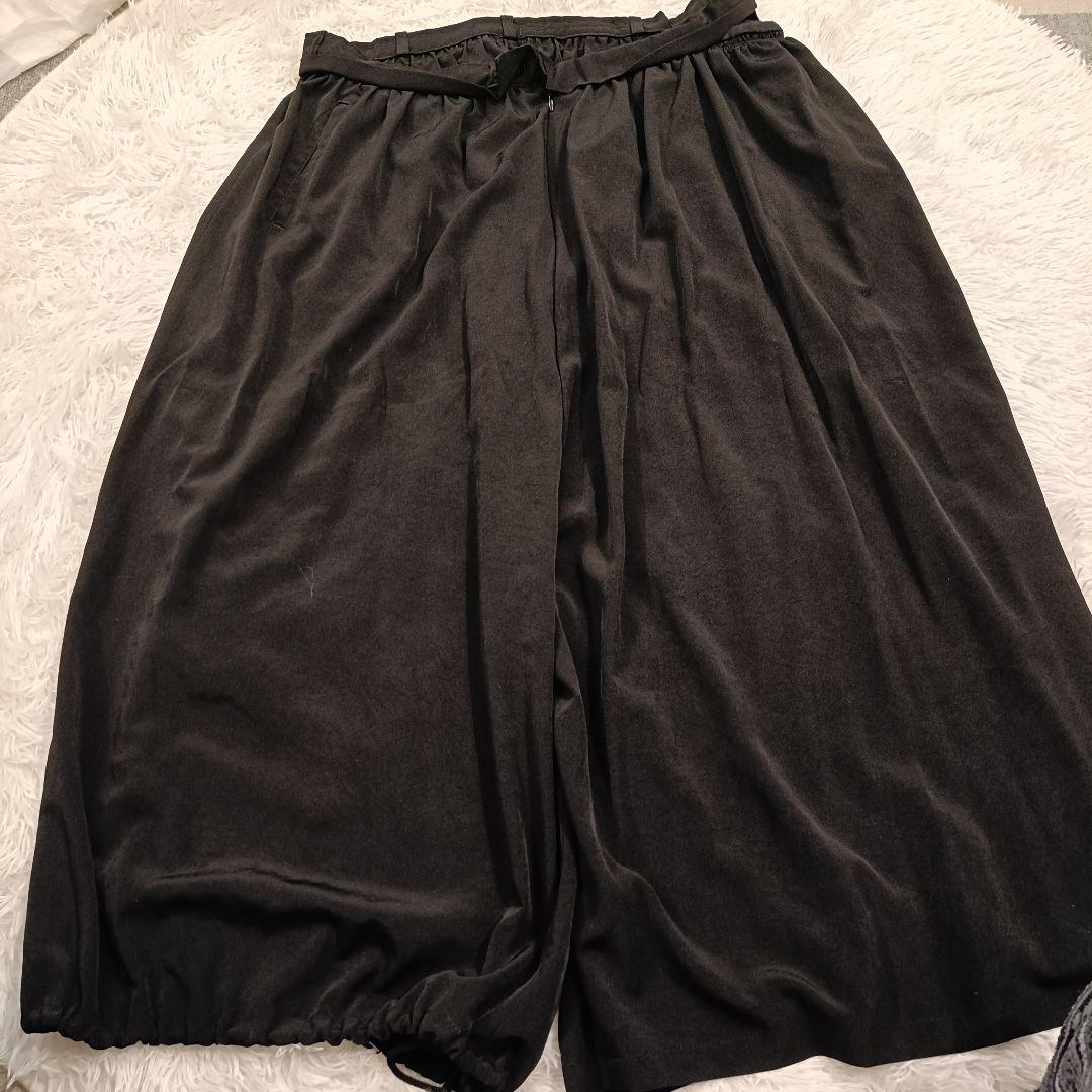 shogo様　Y's✨️ヨウジヤマモト　キュロットパンツ　ブラック