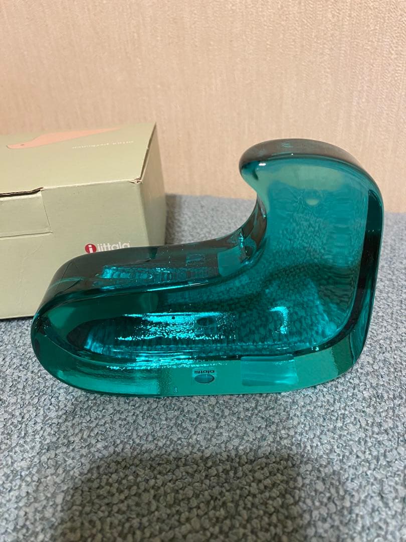  イッタラ/ミナペルホネン　ガラスバード　ウォーターグリーン