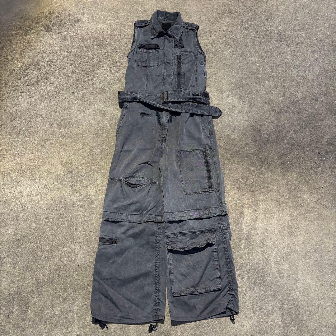 ATSURO TAYAMA ギミックカーゴ風 オーバーオール モード系