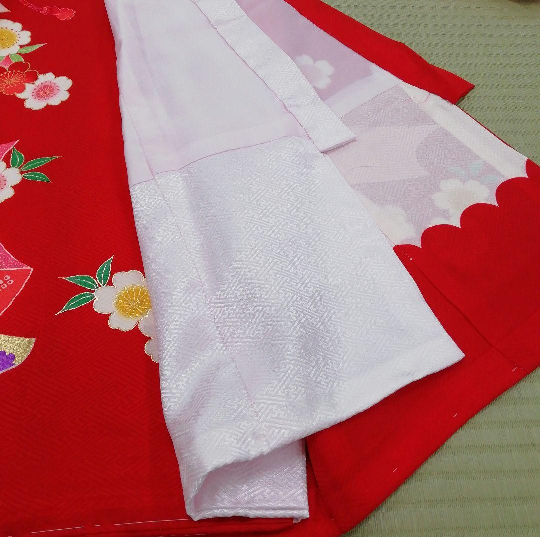 ★少々難あり★お宮参り・七五三女の子正絹初着　1