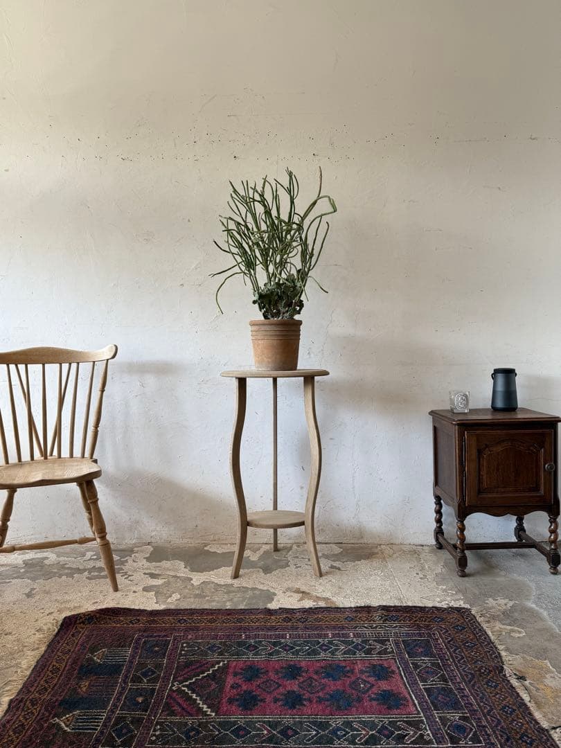 ビンテージ オーバルサイドテーブル　オーバルフラワースタンド　花台