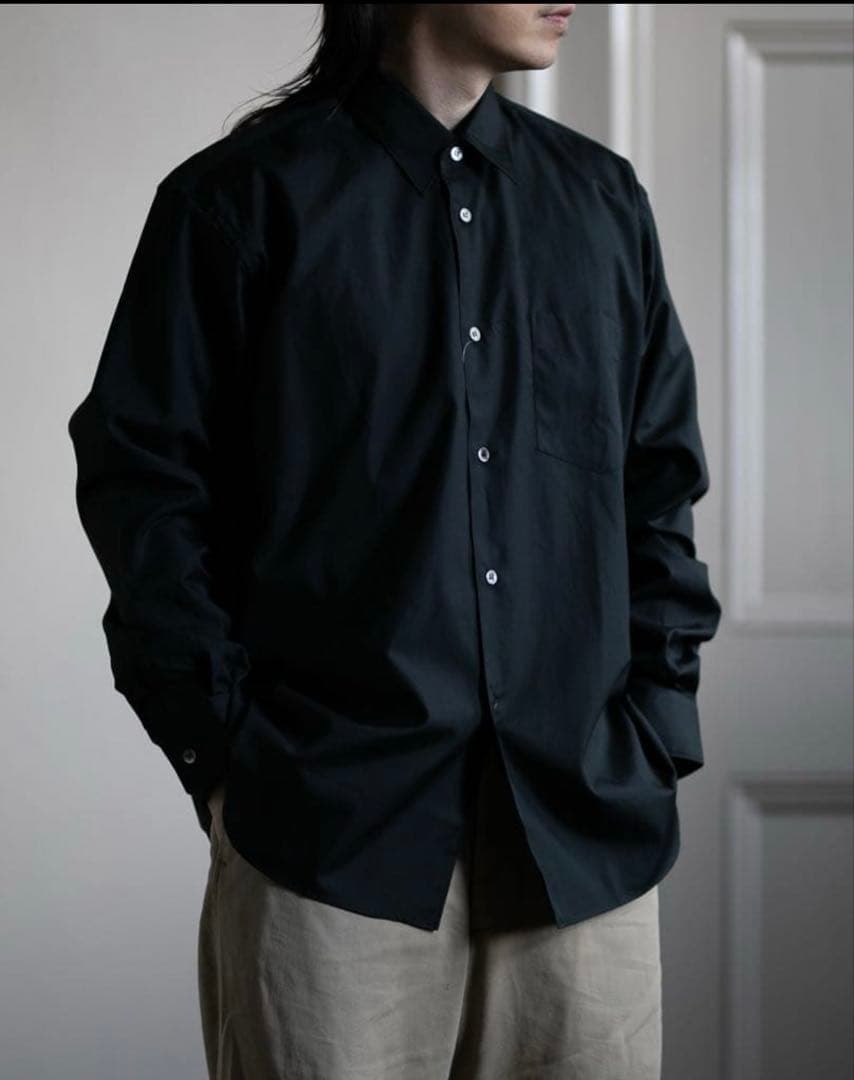 再投稿！　Sans limite ブラック 長袖シャツ